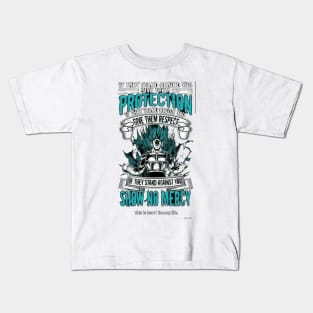 Protect, Respect and Mercy Kids T-Shirt